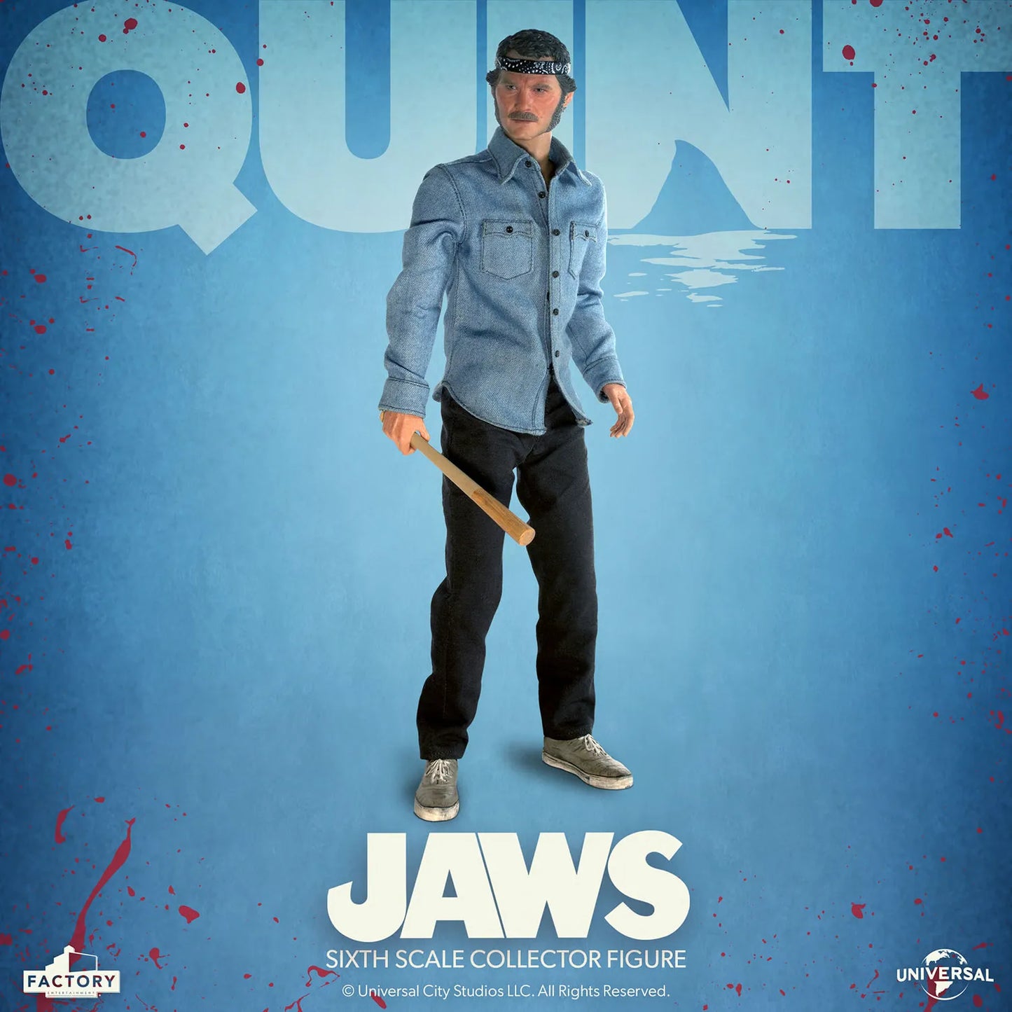 FACTORY ENTERTAINMENT - Jaws 1/6 Scale Quint Action Figure