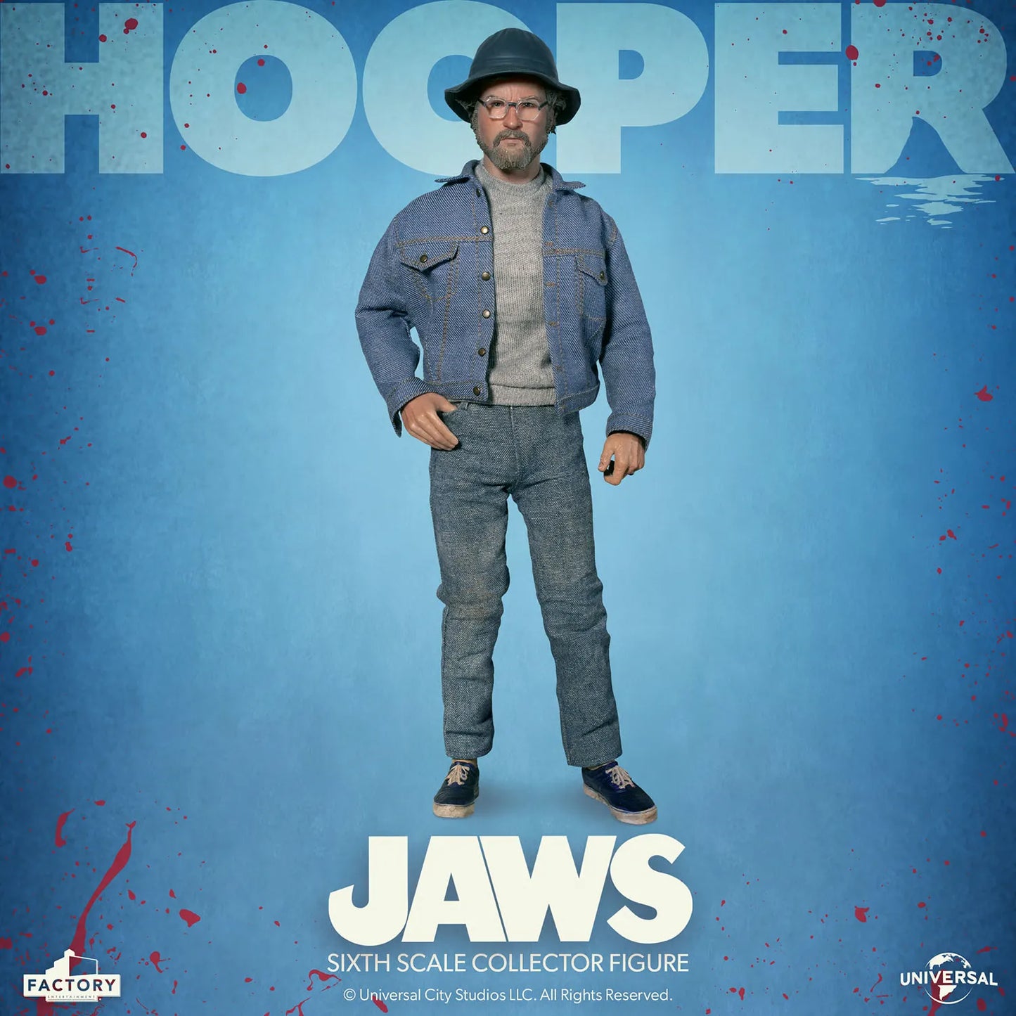 FACTORY ENTERTAINMENT  - Jaws 1/6 Scale Hopper Action Figure