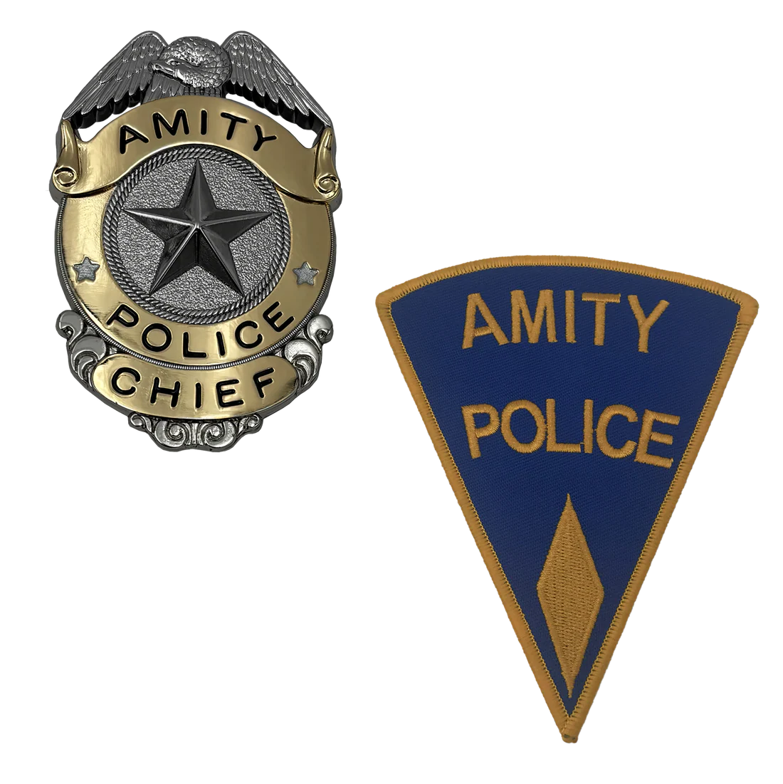 FACTORY ENTERTAINMENT - Jaws Amity Island Police Chief Badge/patch Ltd Ed Prop Replica