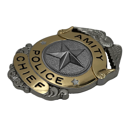 FACTORY ENTERTAINMENT - Jaws Amity Island Police Chief Badge/patch Ltd Ed Prop Replica
