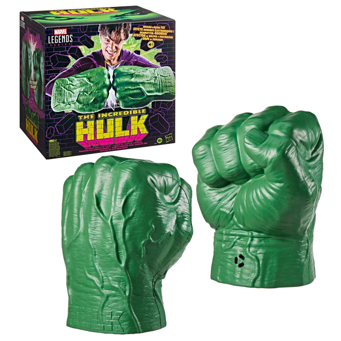 HASBRO - Marvel Legends Incredible Hulk Electronic Fists