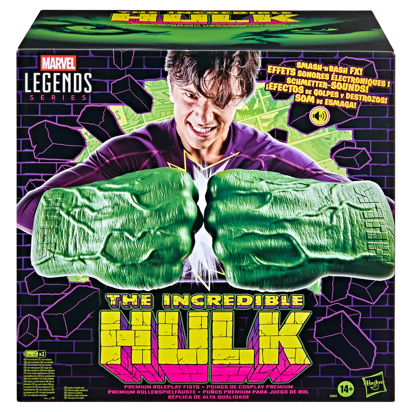 HASBRO - Marvel Legends Incredible Hulk Electronic Fists