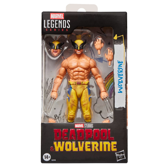 HASBRO - Marvel Legends Deadpool And Wolverine Shirtless Wolverine Action Figure