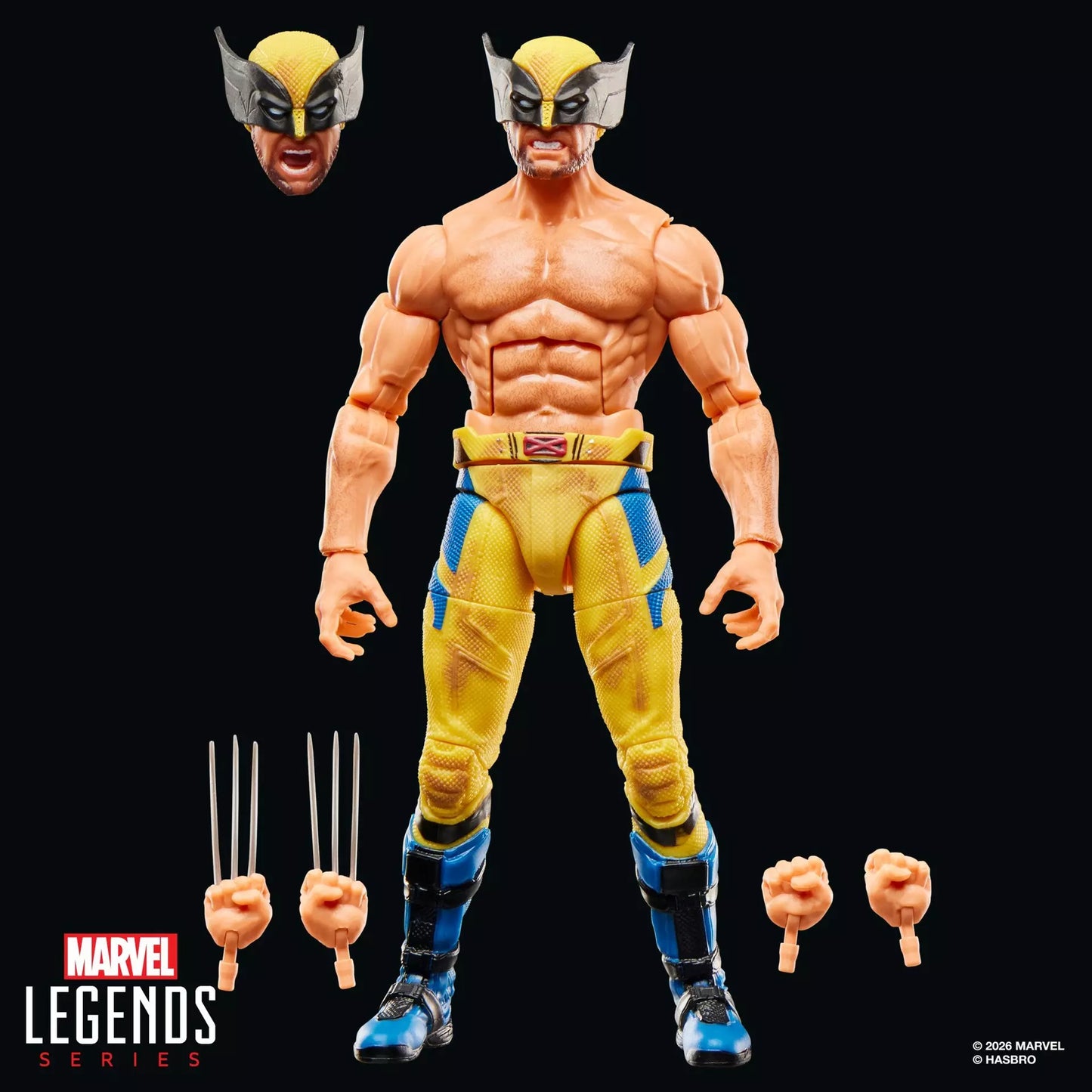 HASBRO - Marvel Legends Deadpool And Wolverine Shirtless Wolverine Action Figure