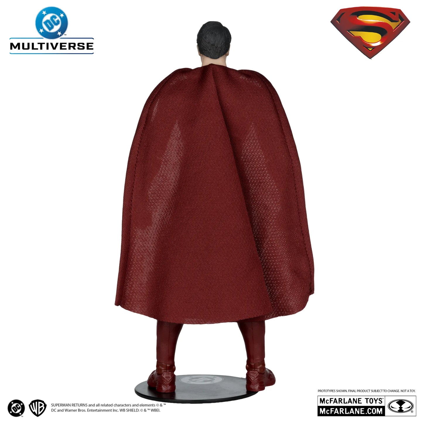 Mc FARLANE TOYS - Dc Theatrical 7inch Superman Returns 2006 Action Figure