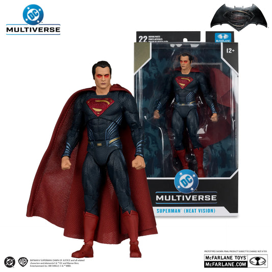 Mc FARLANE TOYS - Dc Theatrical 7inch Superman Heat Vision Bvs 2016 Action Figure