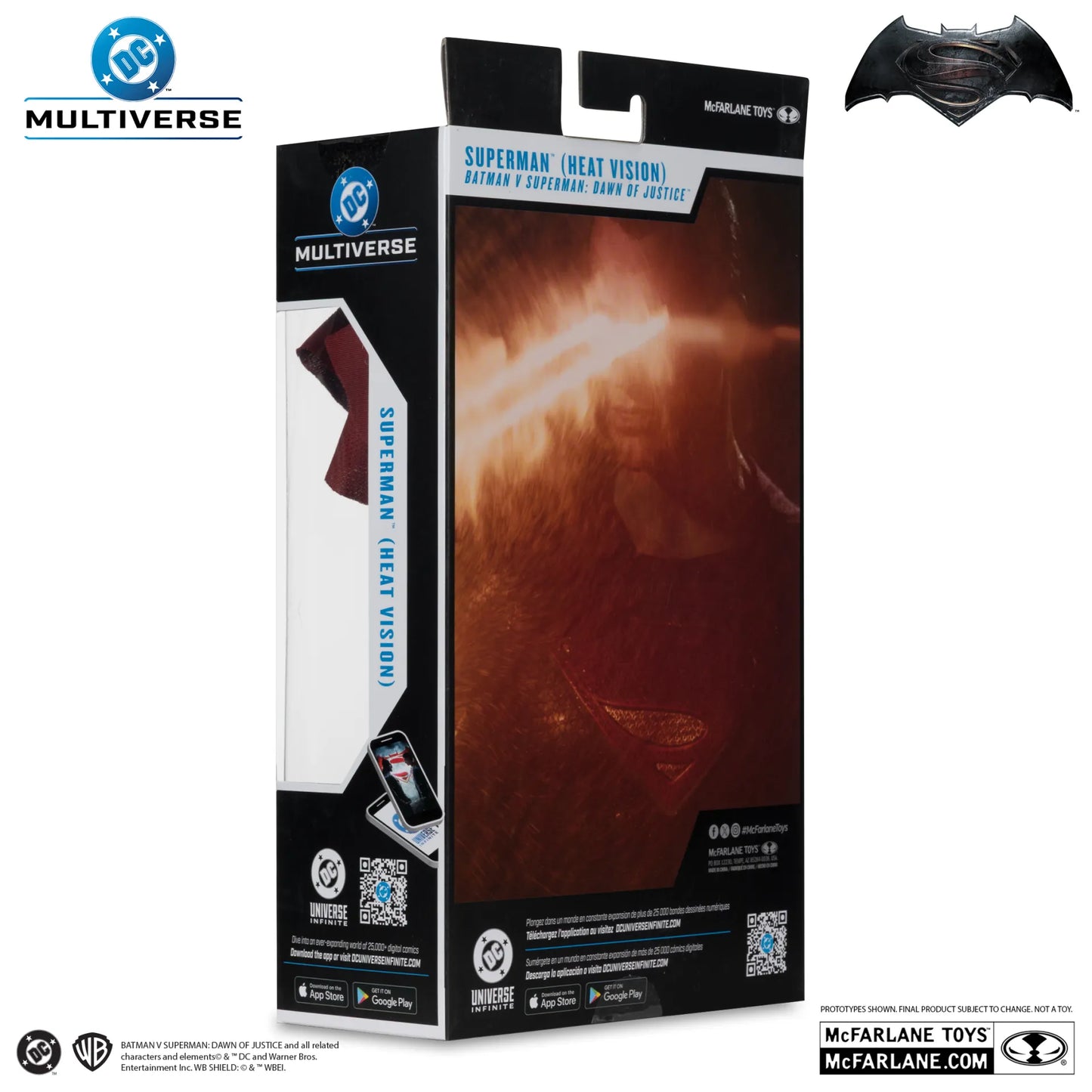 Mc FARLANE TOYS - Dc Theatrical 7inch Superman Heat Vision Bvs 2016 Action Figure
