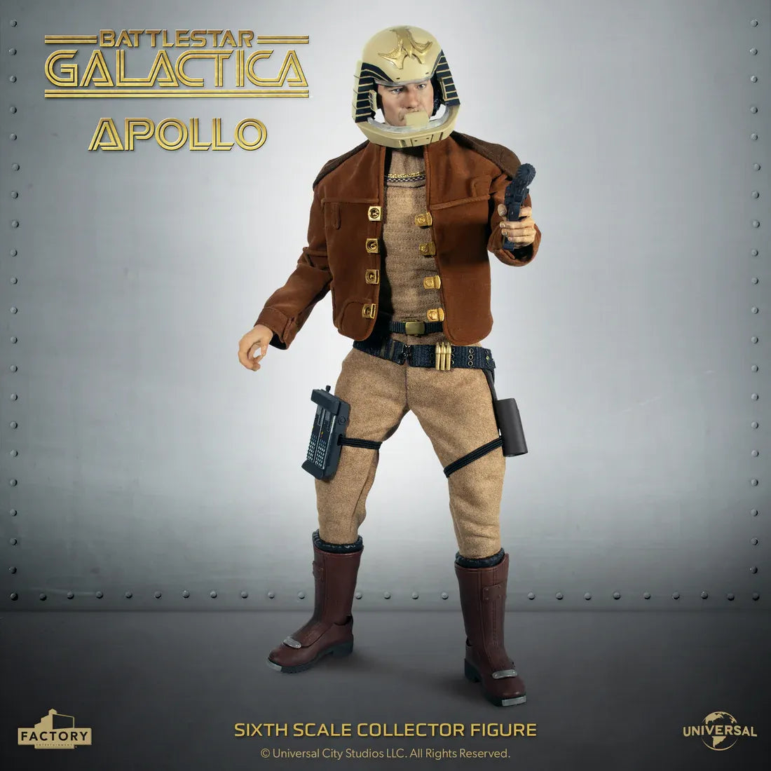 FACTORY ENTERTAINMENT - Battlestar Galactica 1/6 Scale Captain Apollo Figure