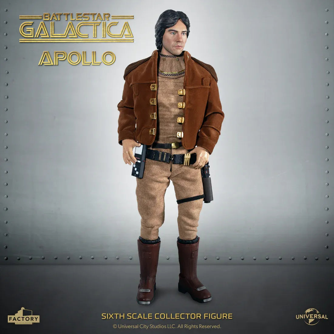 FACTORY ENTERTAINMENT - Battlestar Galactica 1/6 Scale Captain Apollo Figure