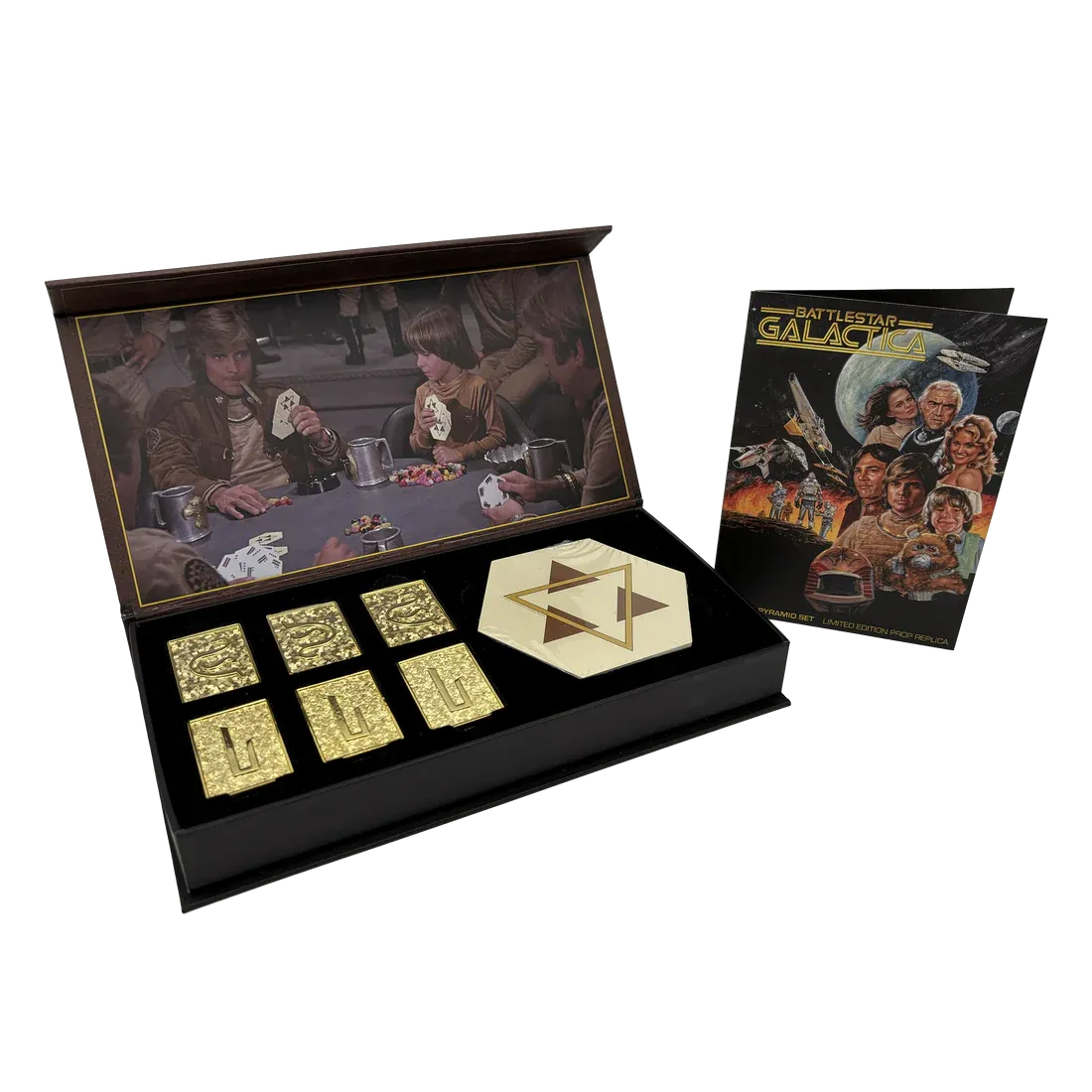 FACTORY ENTERTAINMENT - Battlestar Galactica Cubits & Pyramid Set Limited Edition Prop Replica