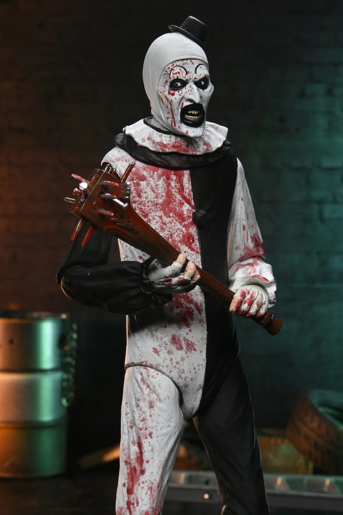 NECA - Terrifier 2 Art The Clown Blood Splattered Ultimate Af