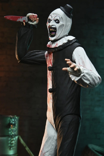 NECA - Terrifier 2 Art The Clown Blood Splattered Ultimate Af