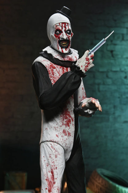 NECA - Terrifier 2 Art The Clown Blood Splattered Ultimate Af