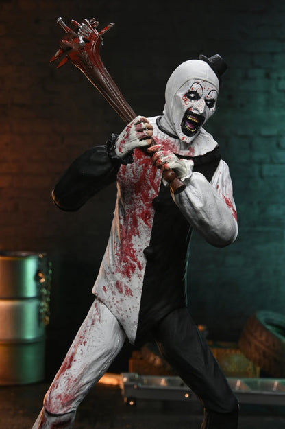 NECA - Terrifier 2 Art The Clown Blood Splattered Ultimate Af