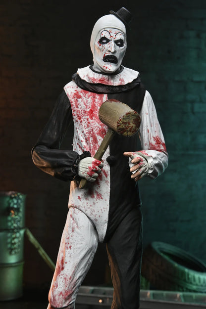 NECA - Terrifier 2 Art The Clown Blood Splattered Ultimate Af