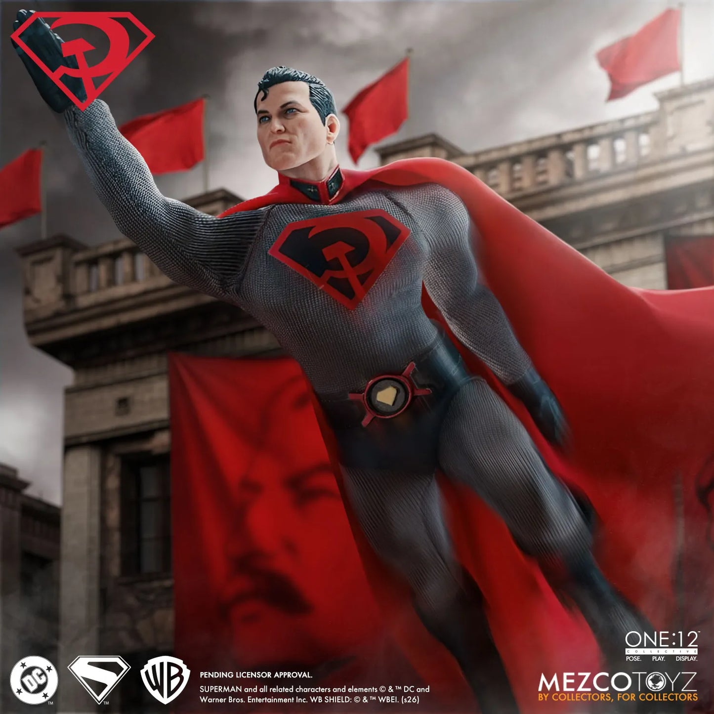 MEZCO - One 12 Collective Superman Red Son af