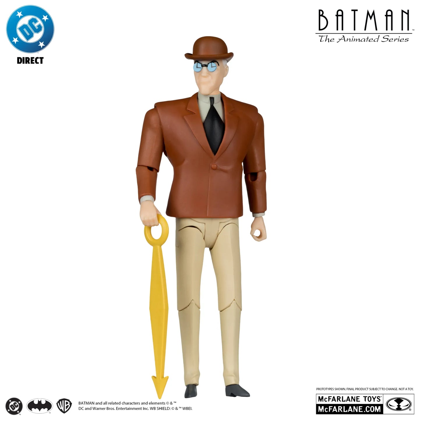 Mc FARLANE - Dc Direct Batman Animated Build-a-figure Wave 7 Action Figure Set (4)