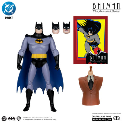 Mc FARLANE - Dc Direct Batman Animated Build-a-figure Wave 7 Action Figure Set (4)