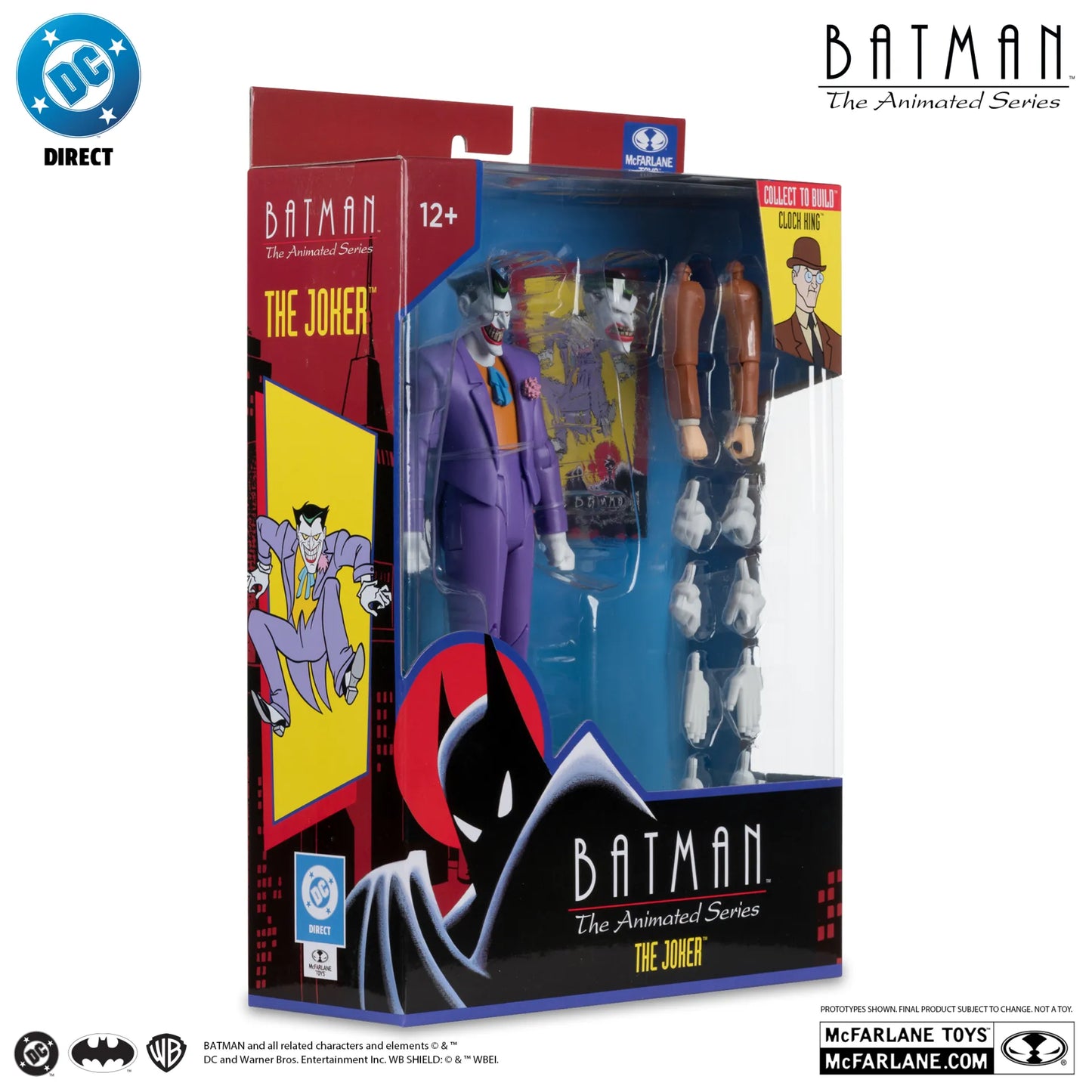 Mc FARLANE - Dc Direct Batman Animated Build-a-figure Wave 7 Action Figure Set (4)
