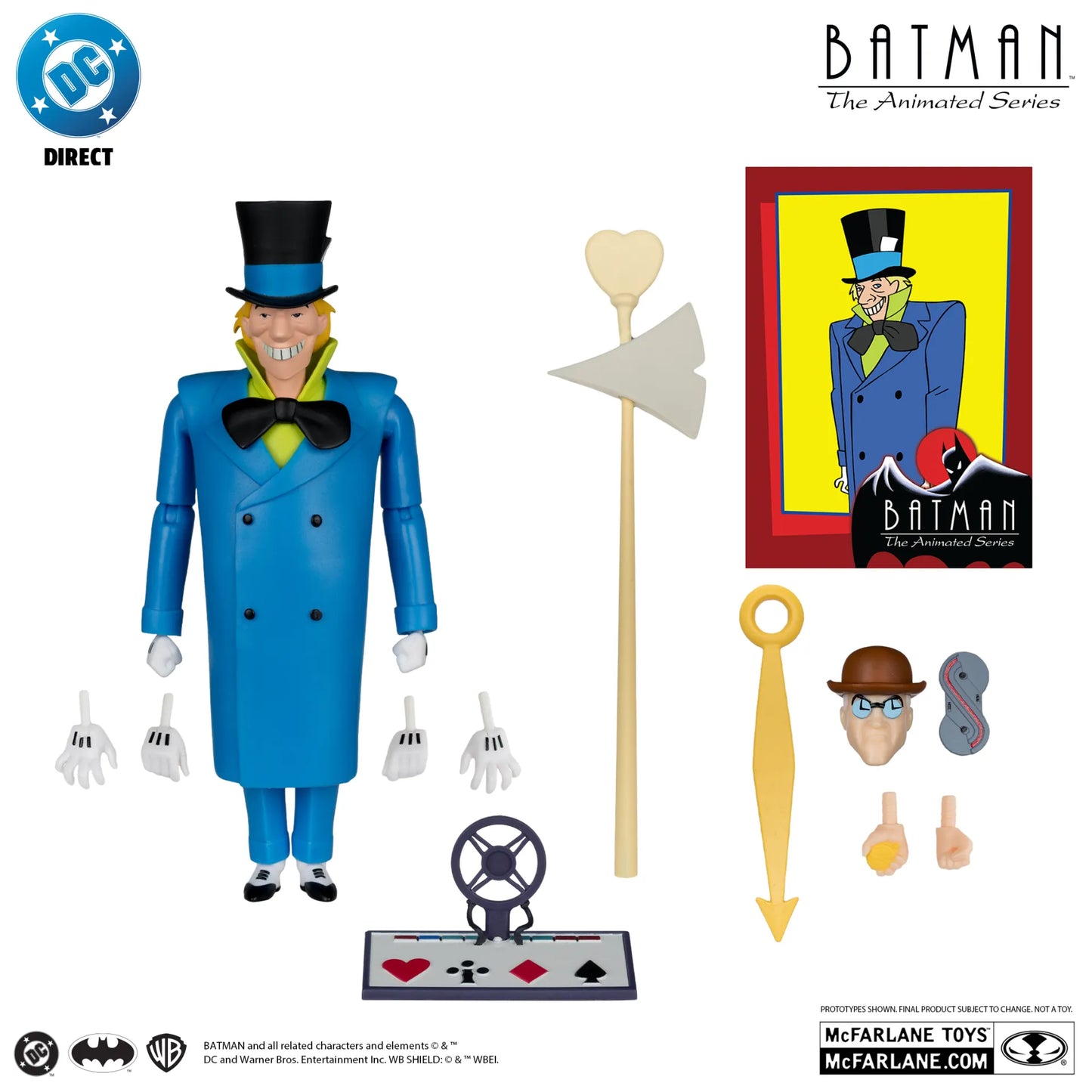 Mc FARLANE - Dc Direct Batman Animated Build-a-figure Wave 7 Action Figure Set (4)