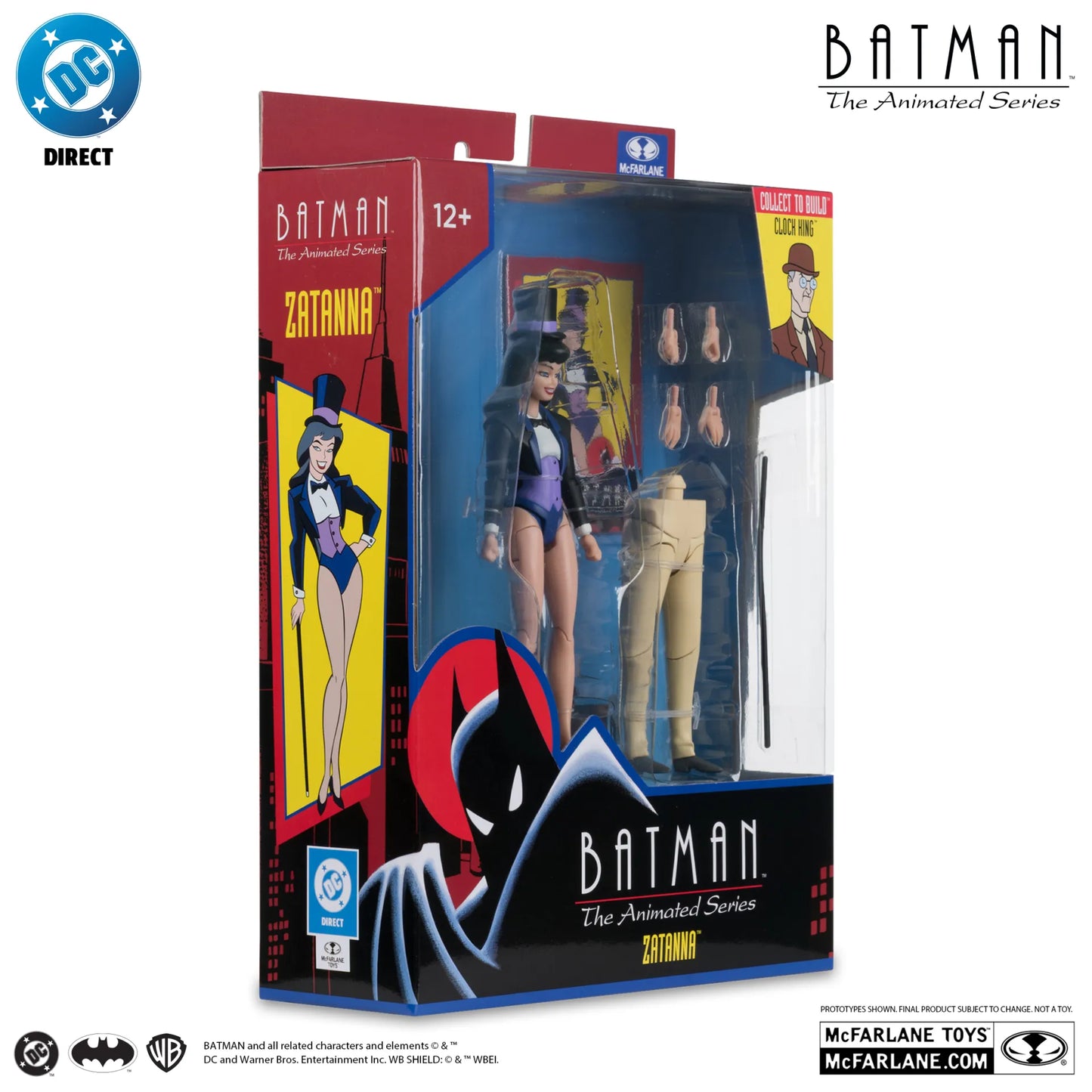 Mc FARLANE - Dc Direct Batman Animated Build-a-figure Wave 7 Action Figure Set (4)