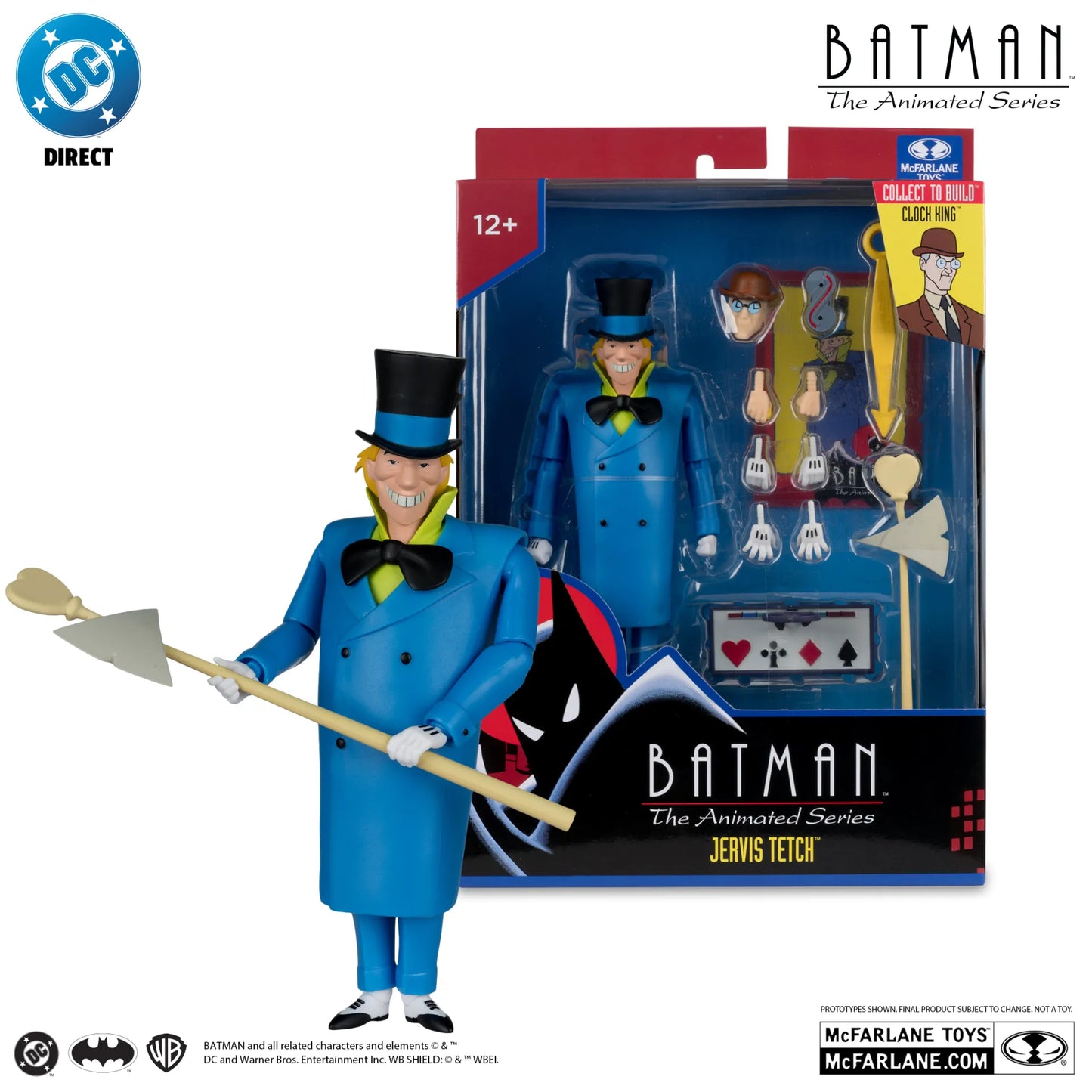 Mc FARLANE - Dc Direct Batman Animated Build-a-figure Wave 7 Action Figure Set (4)