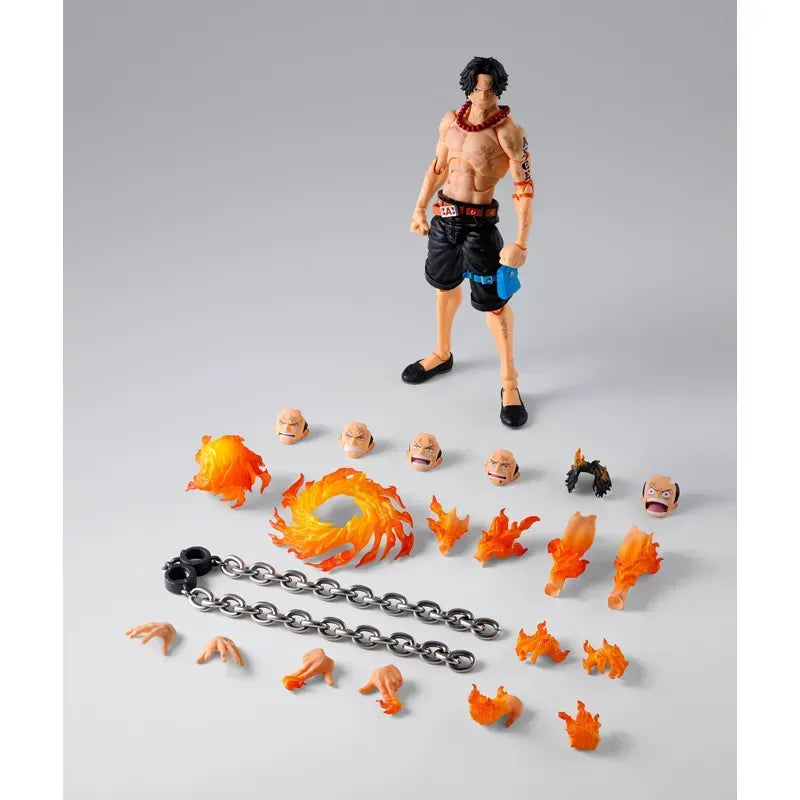 BANDAI - One Piece Portgas.d.ace Marineford S.h.figuarts