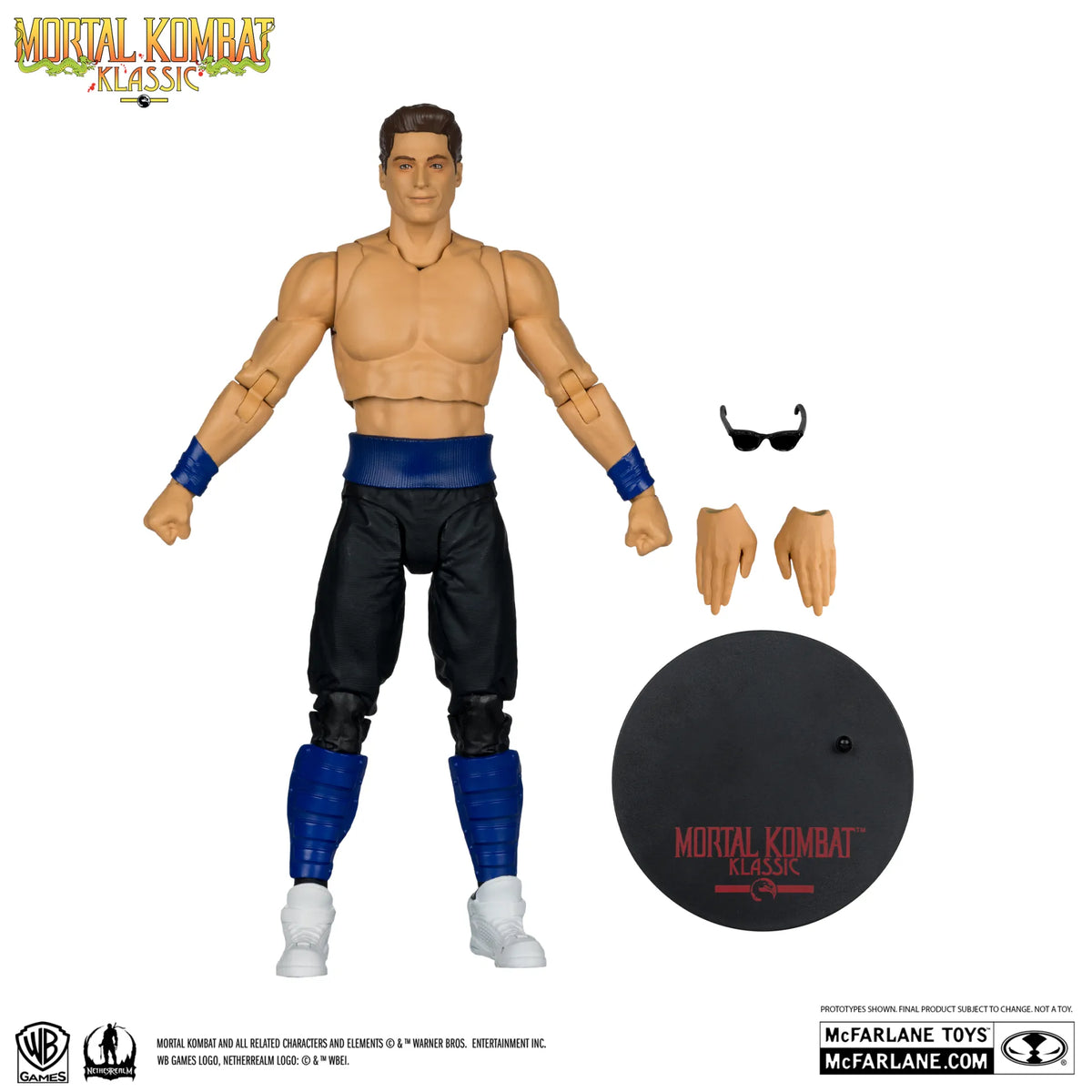 Mc FARLANE TOYS - Mortal Kombat Klassics 7inch Wave 4 Johnny Cage Action Figure