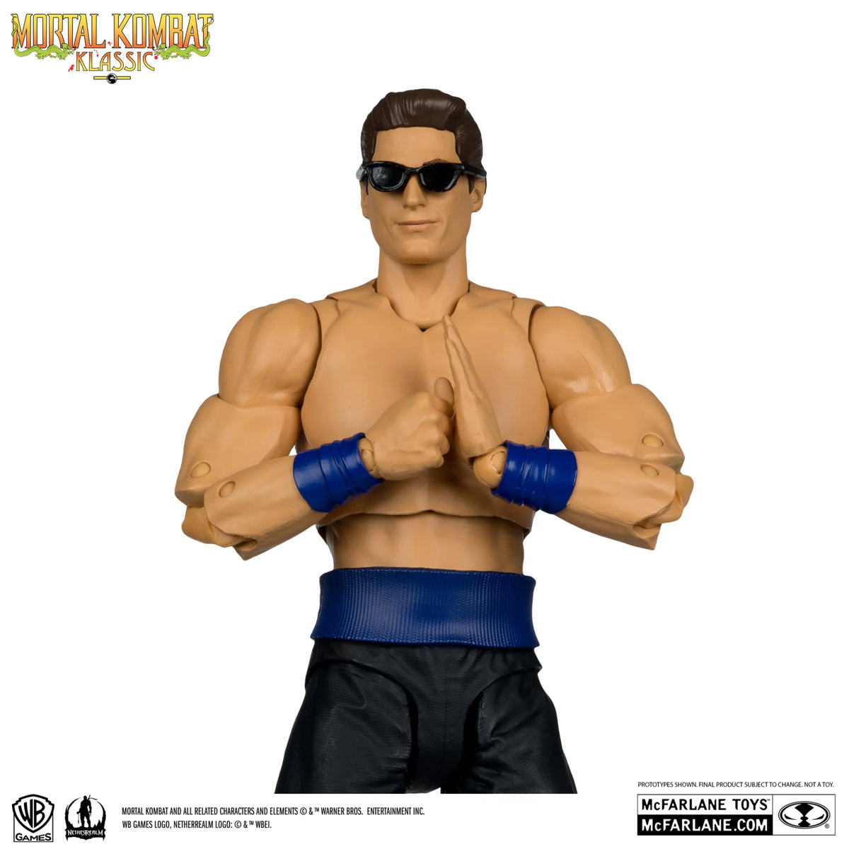 Mc FARLANE TOYS - Mortal Kombat Klassics 7inch Wave 4 Johnny Cage Action Figure