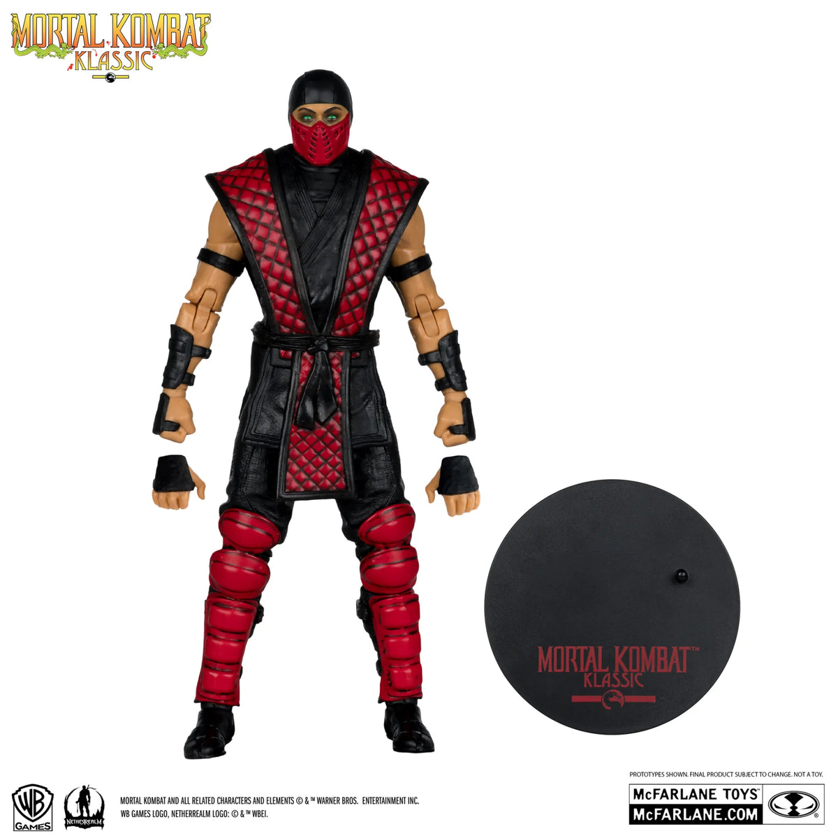 Mc FARLANE TOYS - Mortal Kombat Klassics 7inch wave 4 ermac action figure