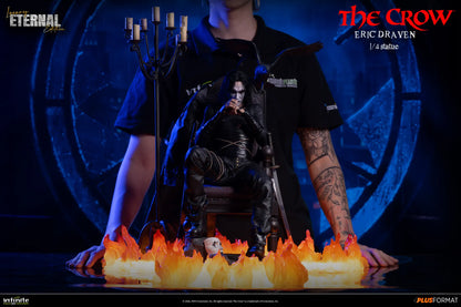INFINITE STATUE - The Crow Eric Draven Luxury Eternal Edition 1/4 Plus Format Statue