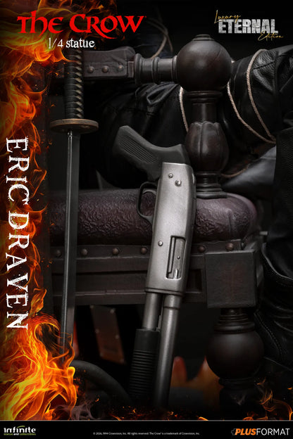 INFINITE STATUE - The Crow Eric Draven Luxury Eternal Edition 1/4 Plus Format Statue