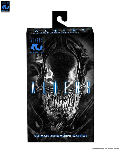 NECA - Aliens 40th Anniversary Warrior Xenomorph Black Ultimate Af