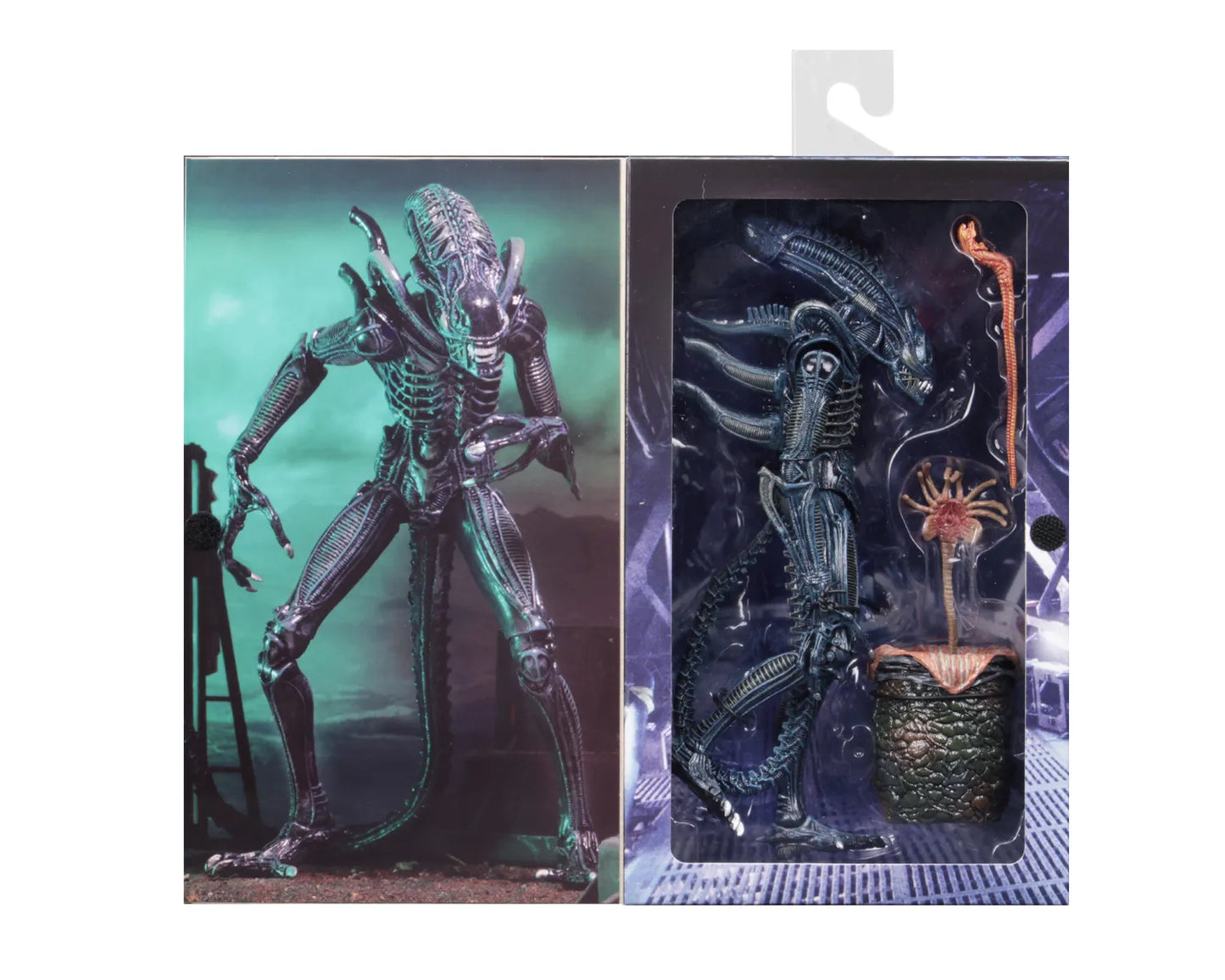 NECA - Aliens Alien Warrior Blue 1986 Ultimate Af