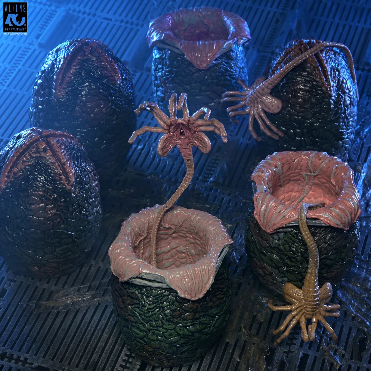 NECA - Aliens 40th Anniversary Alien Eggs 6 Accessory Pack