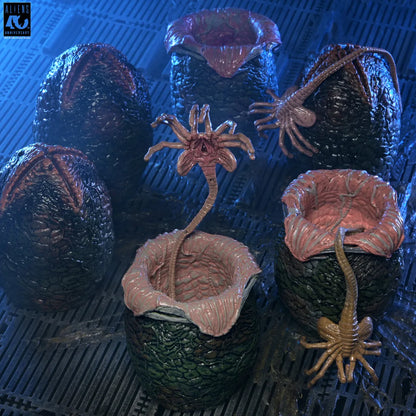 NECA - Aliens 40th Anniversary Alien Eggs 6 Accessory Pack