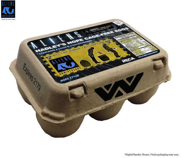 NECA - Aliens 40th Anniversary Alien Eggs 6 Accessory Pack