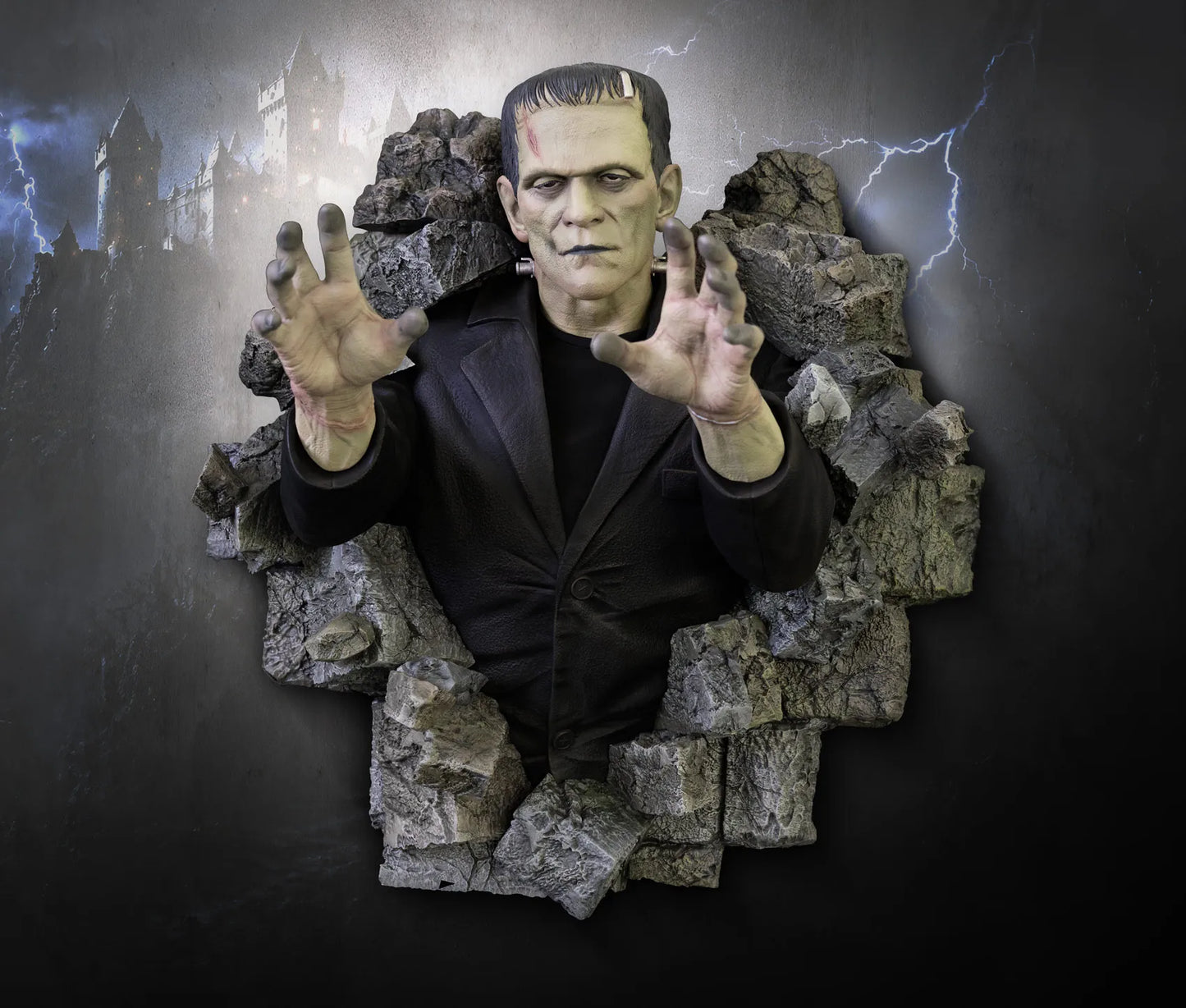 HOLLYWOOD COLLECTIBLES - Frankenstein Lifesize Wall Sculpture