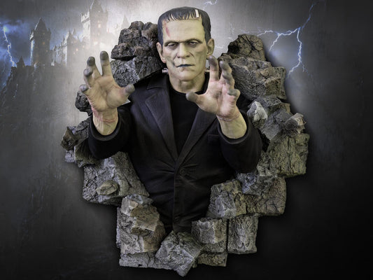 HOLLYWOOD COLLECTIBLES - Frankenstein Lifesize Wall Sculpture
