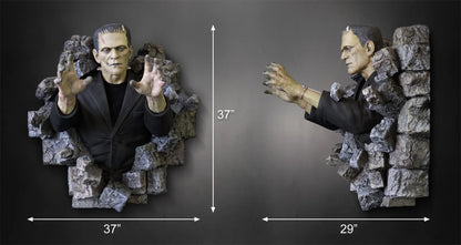 HOLLYWOOD COLLECTIBLES - Frankenstein Lifesize Wall Sculpture