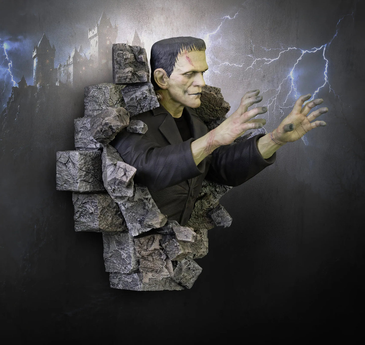 HOLLYWOOD COLLECTIBLES - Frankenstein Lifesize Wall Sculpture