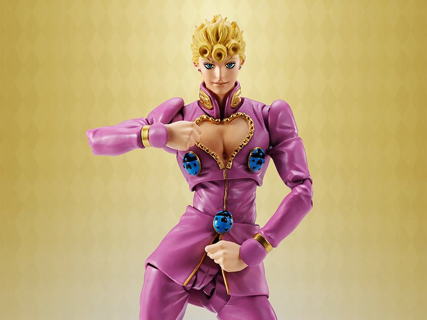 BANDAI - Jojo Bizarre Adventure Giorno Giovanna S.h.figuarts