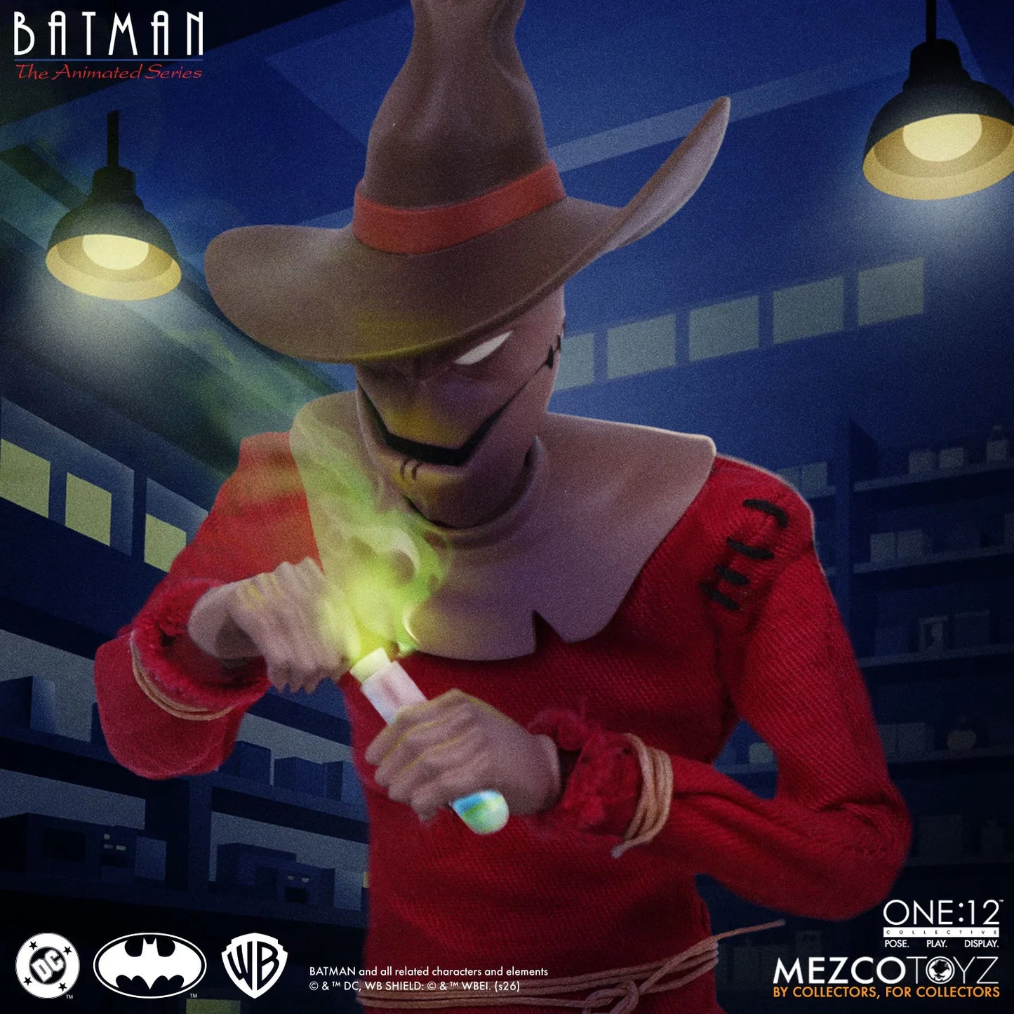 MEZCO TOYS - One 12 Collective Batman Animated Series Scarecrow Af