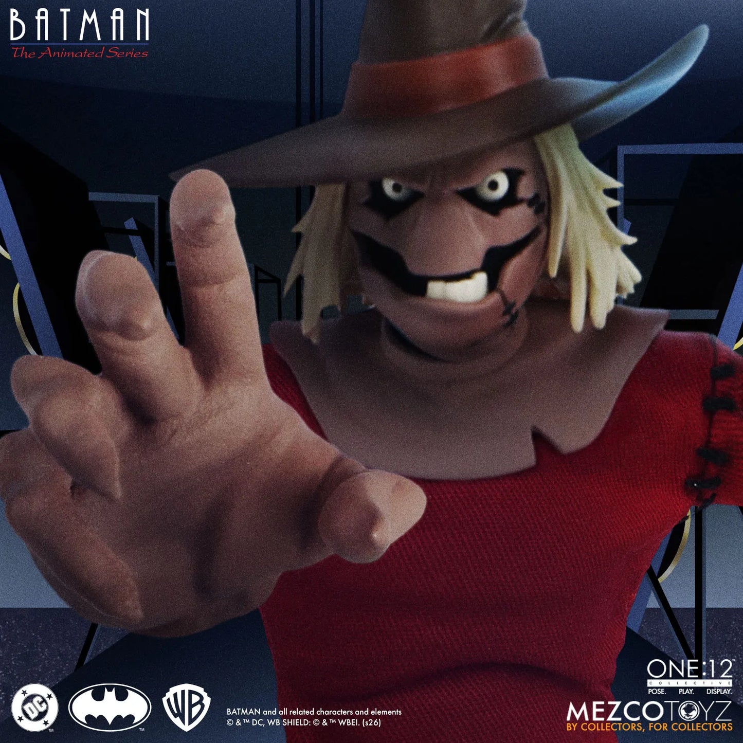 MEZCO TOYS - One 12 Collective Batman Animated Series Scarecrow Af