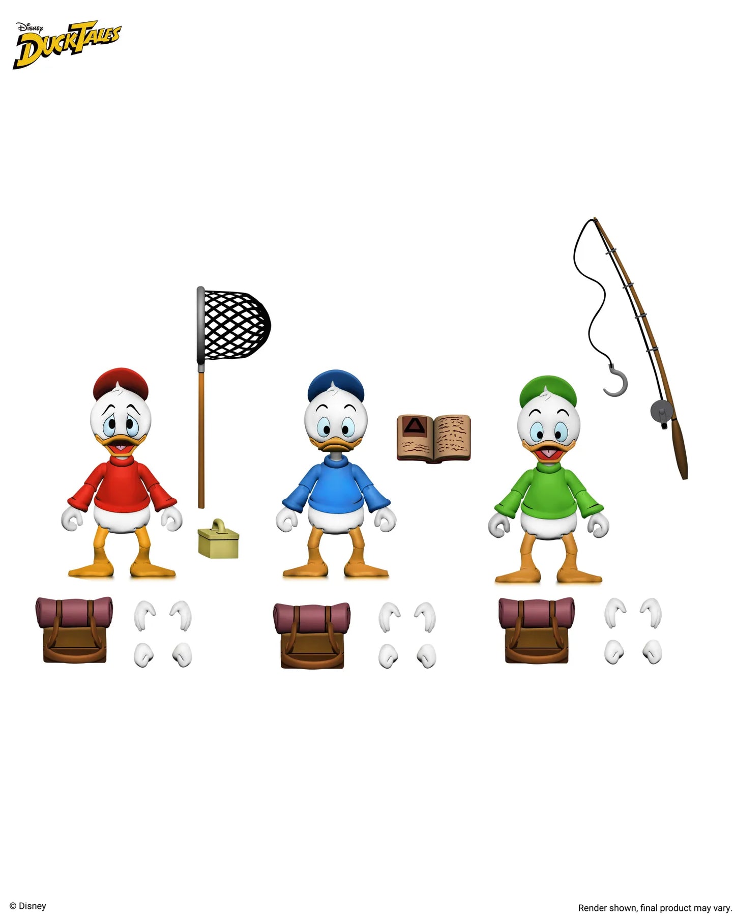 NECA - Ducktales Huey Dewey Louie Ulti Af 3pack