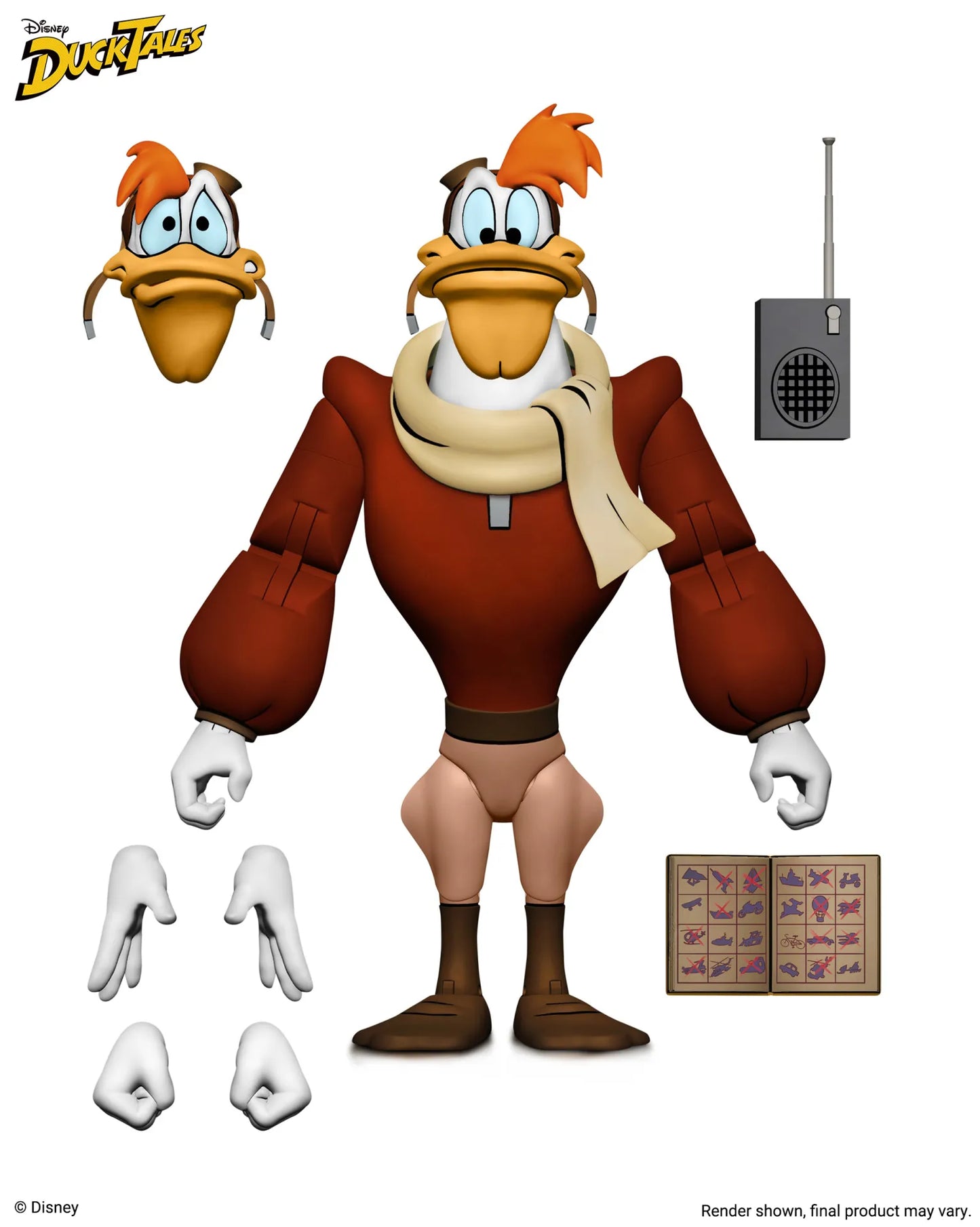 NECA - Ducktales Launchpad Mcquack Ultimate Af
