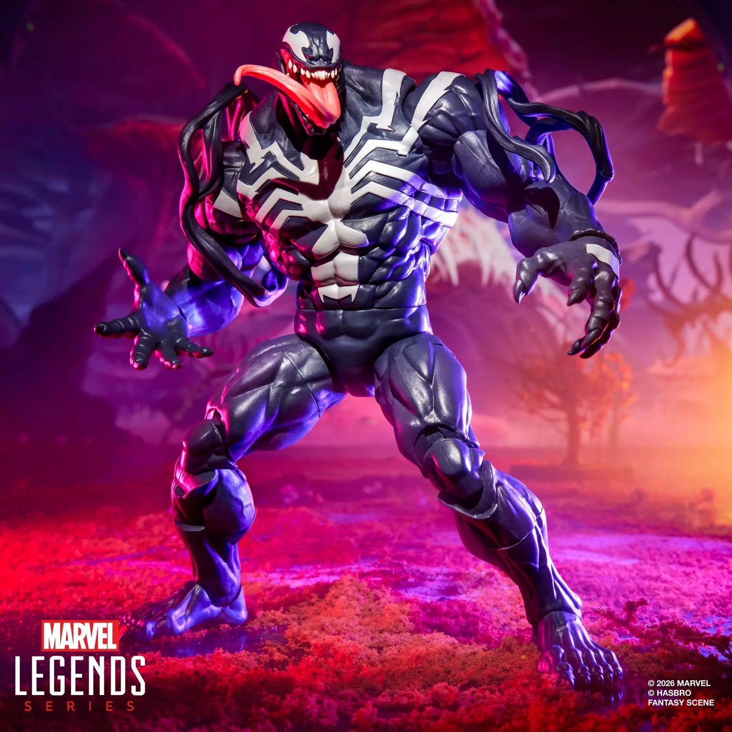 HASBRO - Marvel Legends Marvel Rivals Venom And Jeff The Land Shark Action Figures