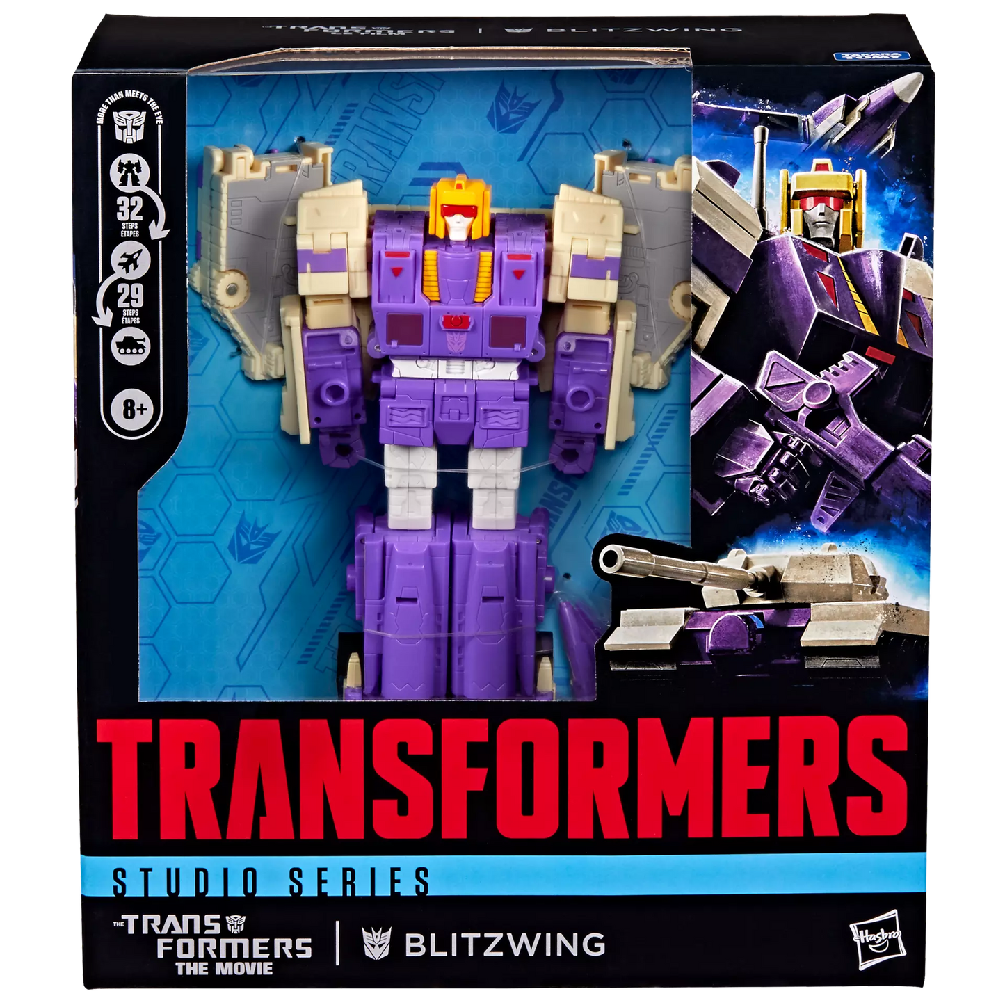HASBRO - Transformers Studio Series Transformers The Movie Blitzwing Action Figure