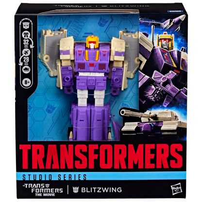 HASBRO - Transformers Studio Series Transformers The Movie Blitzwing Action Figure
