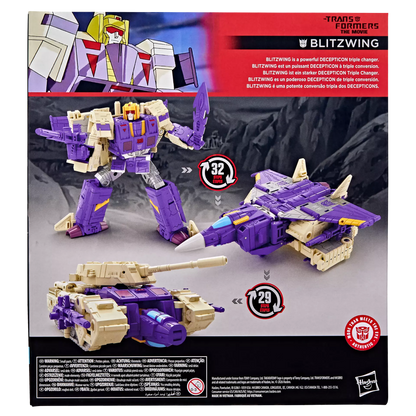 HASBRO - Transformers Studio Series Transformers The Movie Blitzwing Action Figure